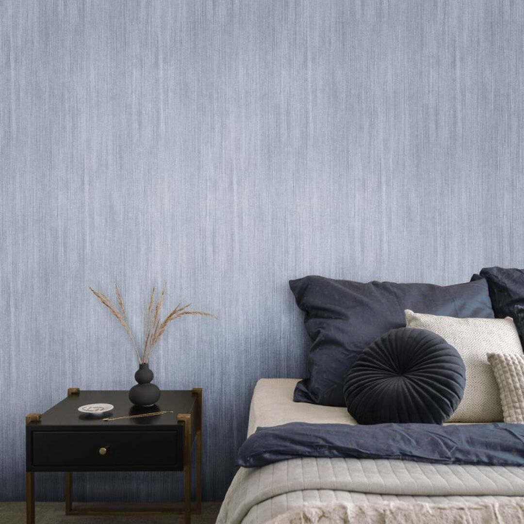 Tapeta prążki Hohenberger 27642 Riva Blue Cerra