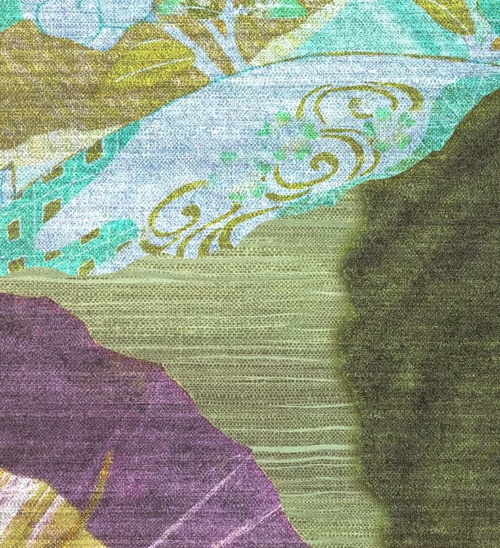 Mural japońskie parasolki Hohenberger 27525 Janome Yuuma