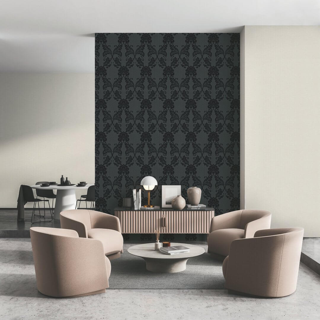 Tapeta flockowany ornament  Architects Paper 30544-5 AP Finest