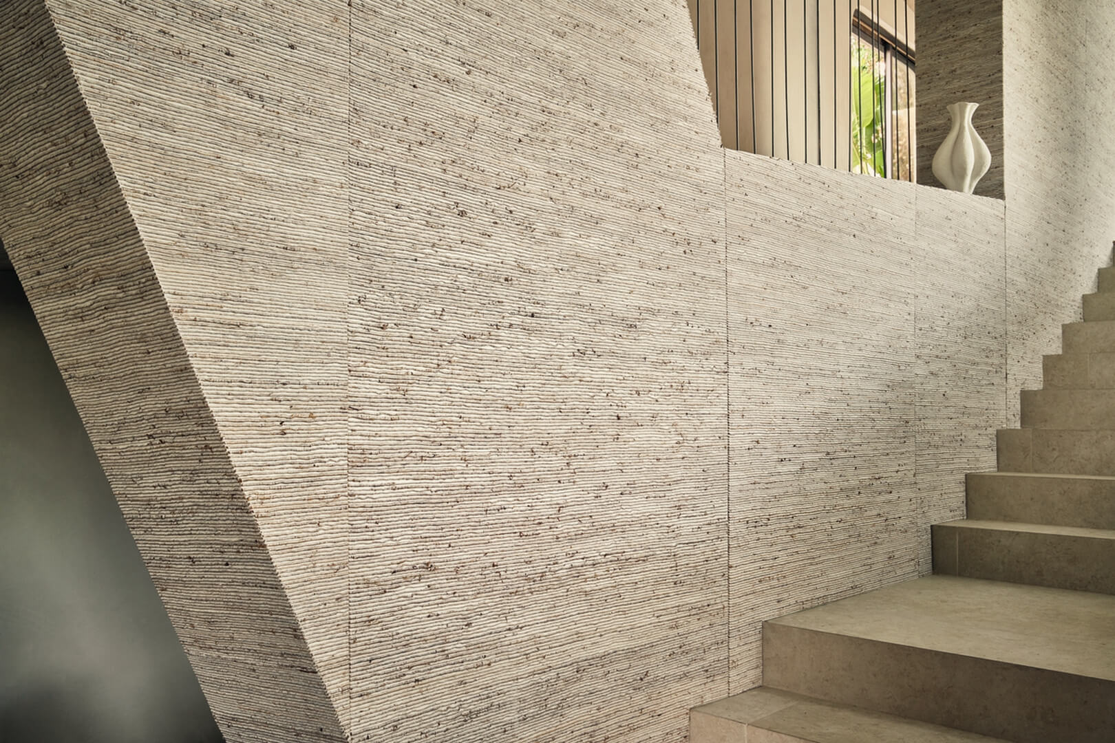 Tapeta naturalna z subtelną metaliczną nitką CMO Paris WAB 13 02 Abaca Métal Natural Essence 2