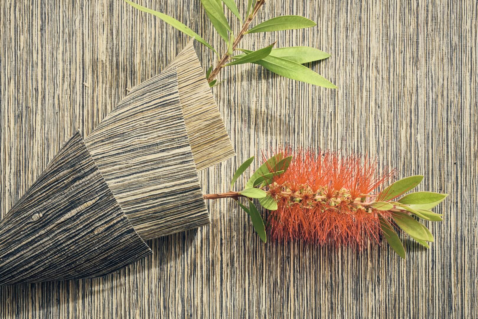 Tapeta naturalna grasscloth CMO Paris WAB 14 01 Crin de Soie Mural Natural Essence 2