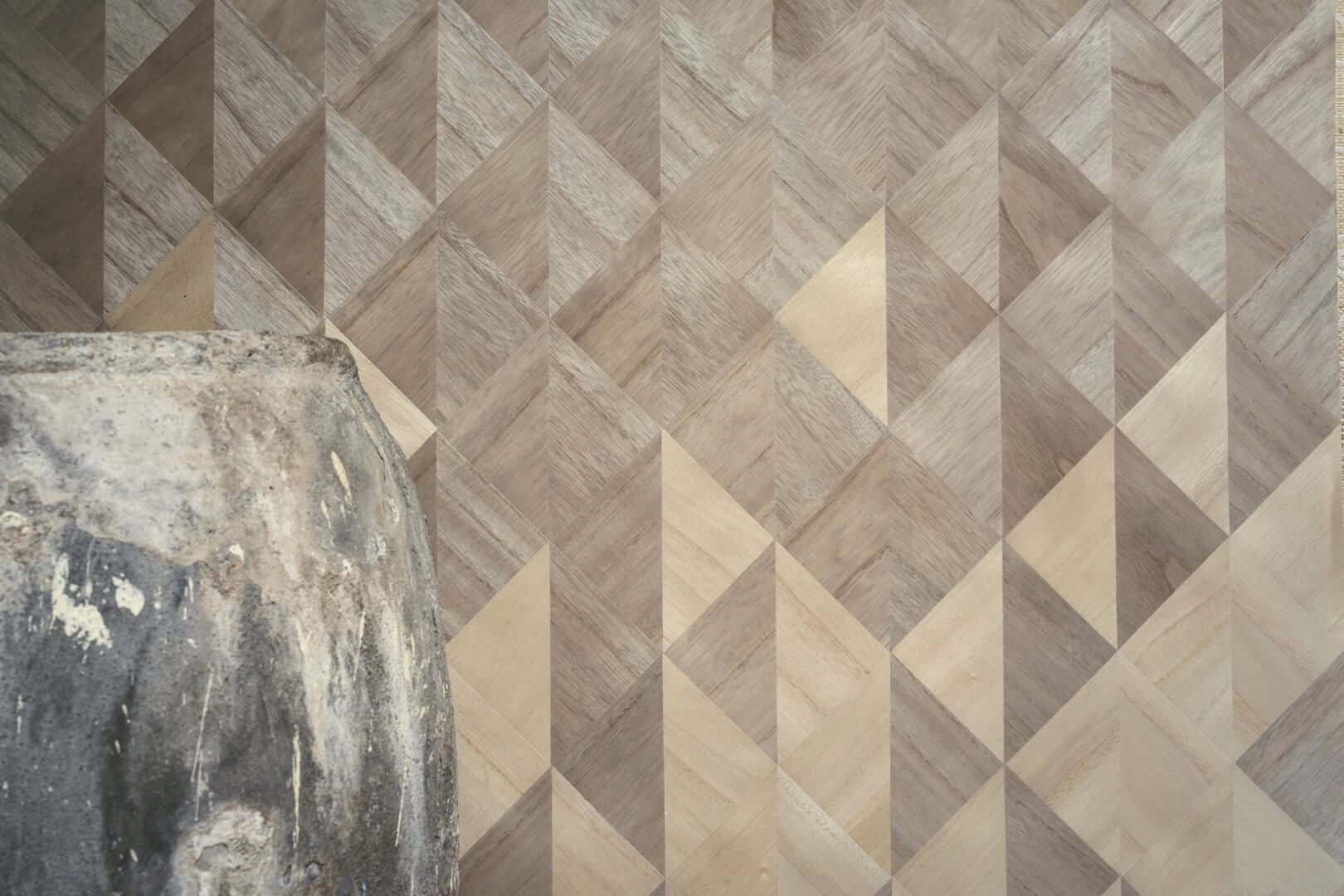 Mural naturalny fornir – geometryczny CMO Paris WBO 07 78 Bois Dégradé Wild Nature