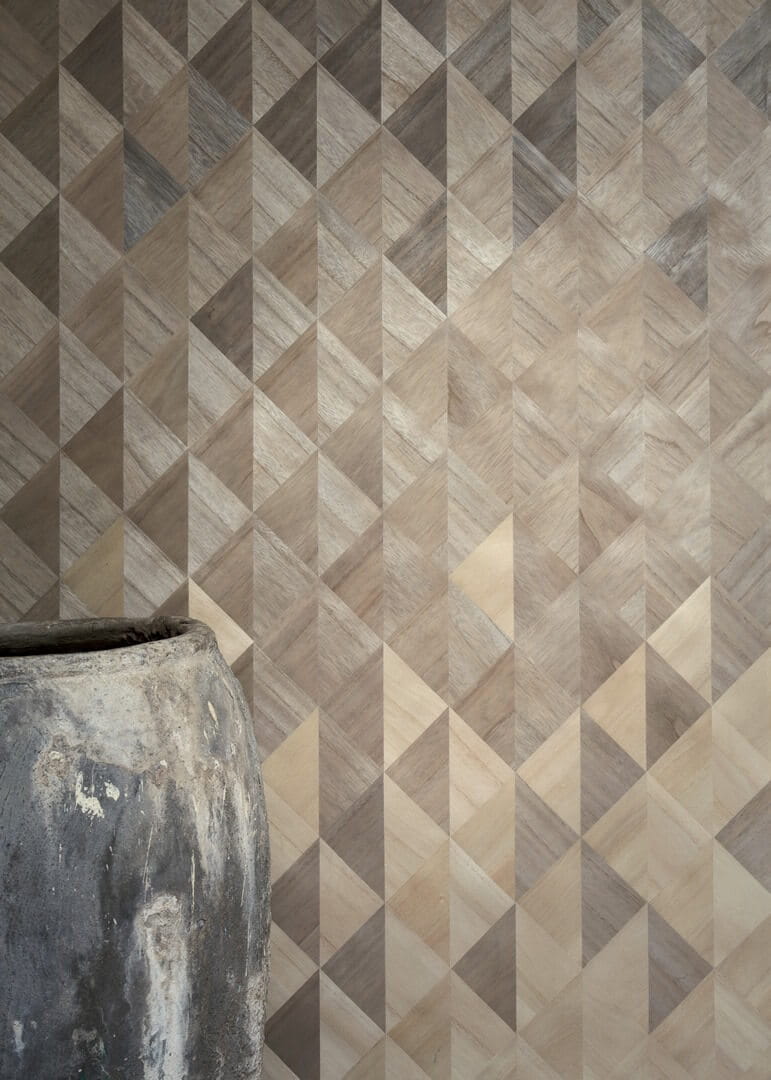 Mural naturalny fornir – geometryczny CMO Paris WBO 07 78 Bois Dégradé Wild Nature