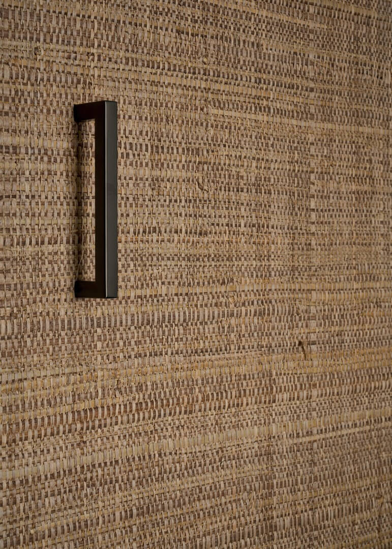 Tapeta naturalna włókna rafii i papirusu CMO Paris WRS 04 72 Papyrus Brut Raffia Wallcovering 4