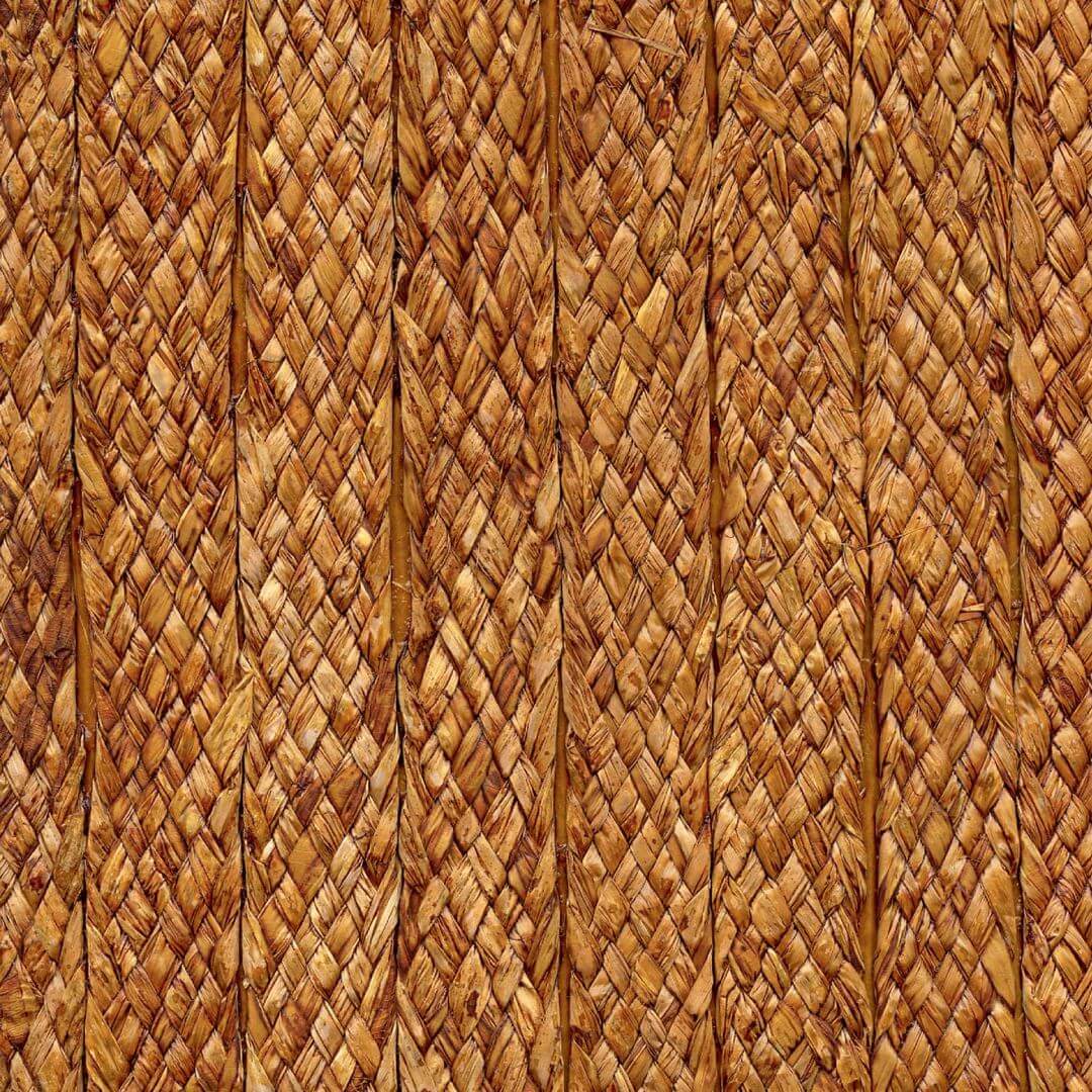 Tapeta naturalna z włókien rafii - pionowy pleciony wzór CMO Paris WRA 02 21 Raphia Tresse Raffia Wallcovering 4