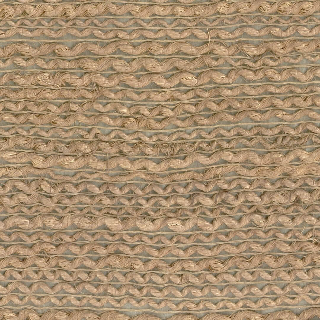 Tapeta naturalna z włókien abaki - poziome pasma CMO Paris WAB 08 20 Abaca Tressé Abaca Wallcovering