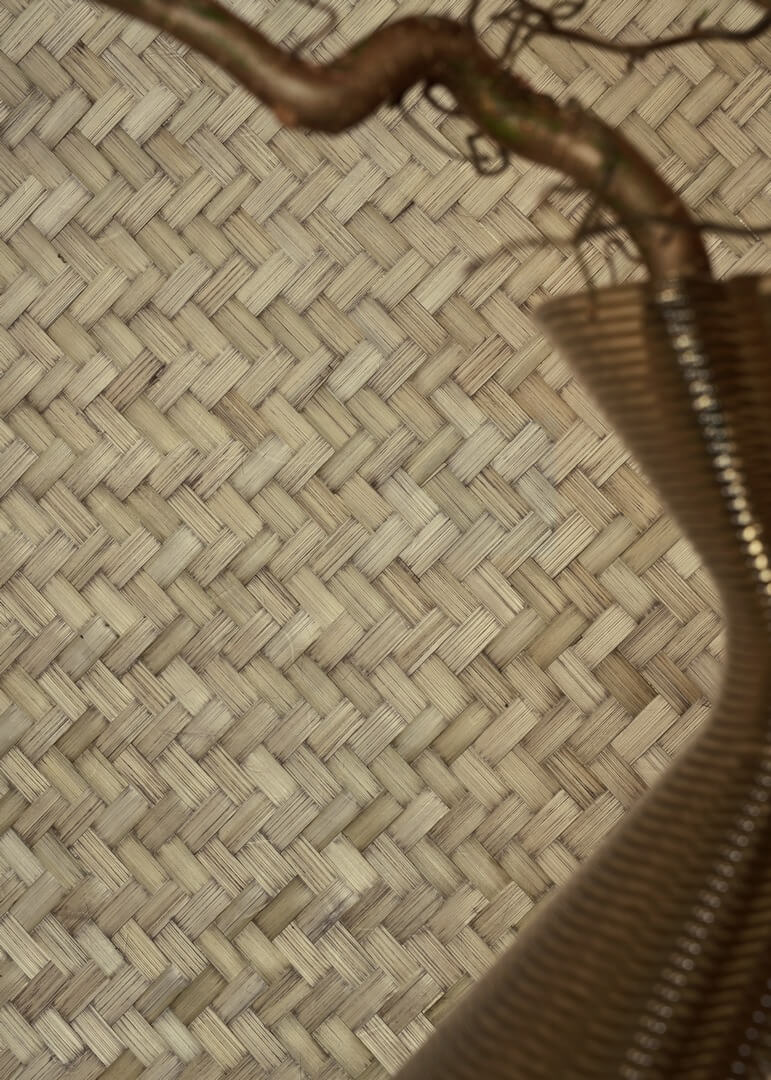 Mural naturalny - plecionka szewron CMO Paris WBB 02 79 Bambou Grand Chevron Bamboo
