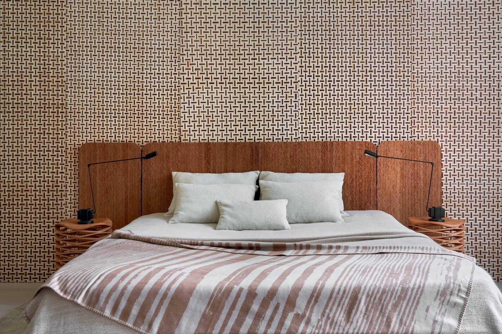 Mural naturalny - plecionka CMO Paris WBB 05 10 Bambou Bi Couleur Bamboo