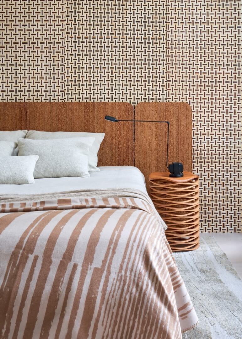 Mural naturalny - plecionka CMO Paris WBB 05 10 Bambou Bi Couleur Bamboo