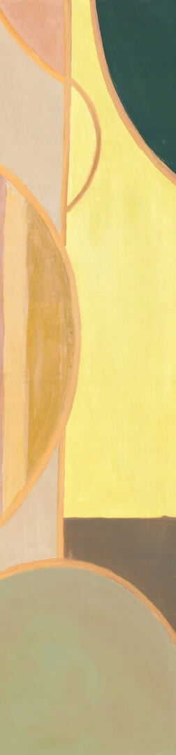 Mural geometryczny Elitis VP 1000 01 Éclats Cosmiques Cordes Sensibles x Véronique de Soultrait