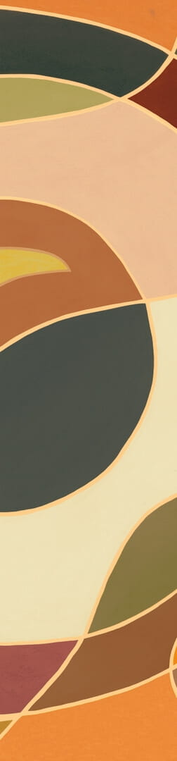 Mural geometryczny Elitis VP 1003 02 Terre Cordes Sensibles x Véronique de Soultrait