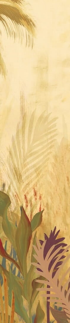Mural tropikalny Elitis VP 1047 02 La Caravelle Madagascar Arrowroot Raw Raffia