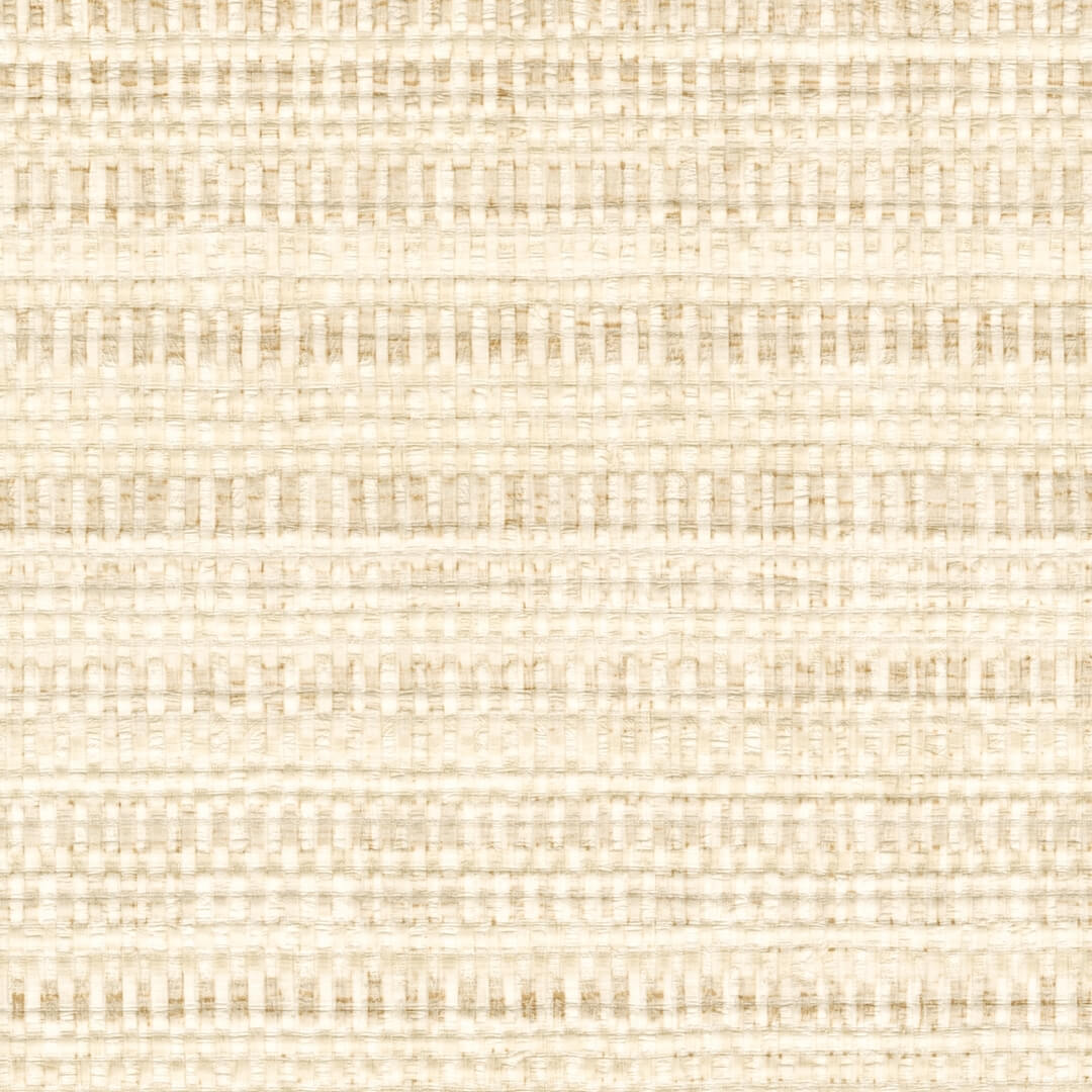 Tapeta imitująca płótno z rafii Elitis VP 1048 02 Raffia II Madagascar Arrowroot Raw Raffia