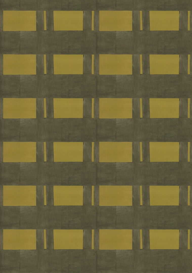 Tapeta tekstylna geometryczna Elitis RM 1129 60 Tashkent Pamir