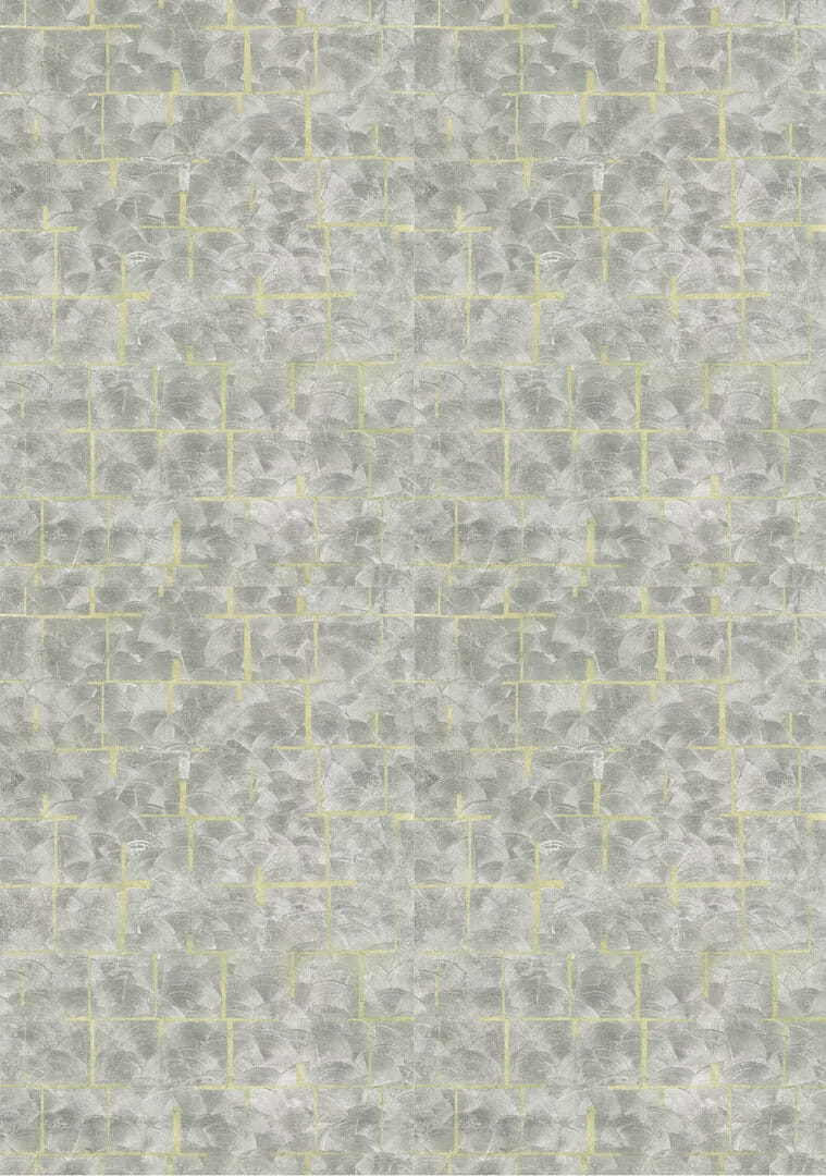 Tapeta metaliczna geometryczna Elitis RM 1121 90 Mille et Une Nuit Écume