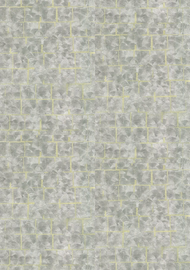 Tapeta metaliczna geometryczna Elitis RM 1121 90 Mille et Une Nuit Écume
