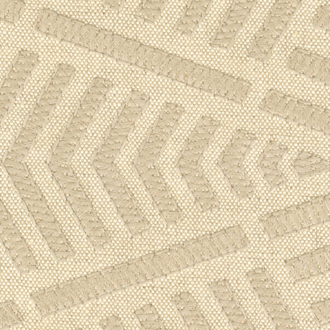 Tapeta tekstylna haftowana geometryczna Elitis RM 1112 02 Épi Origine
