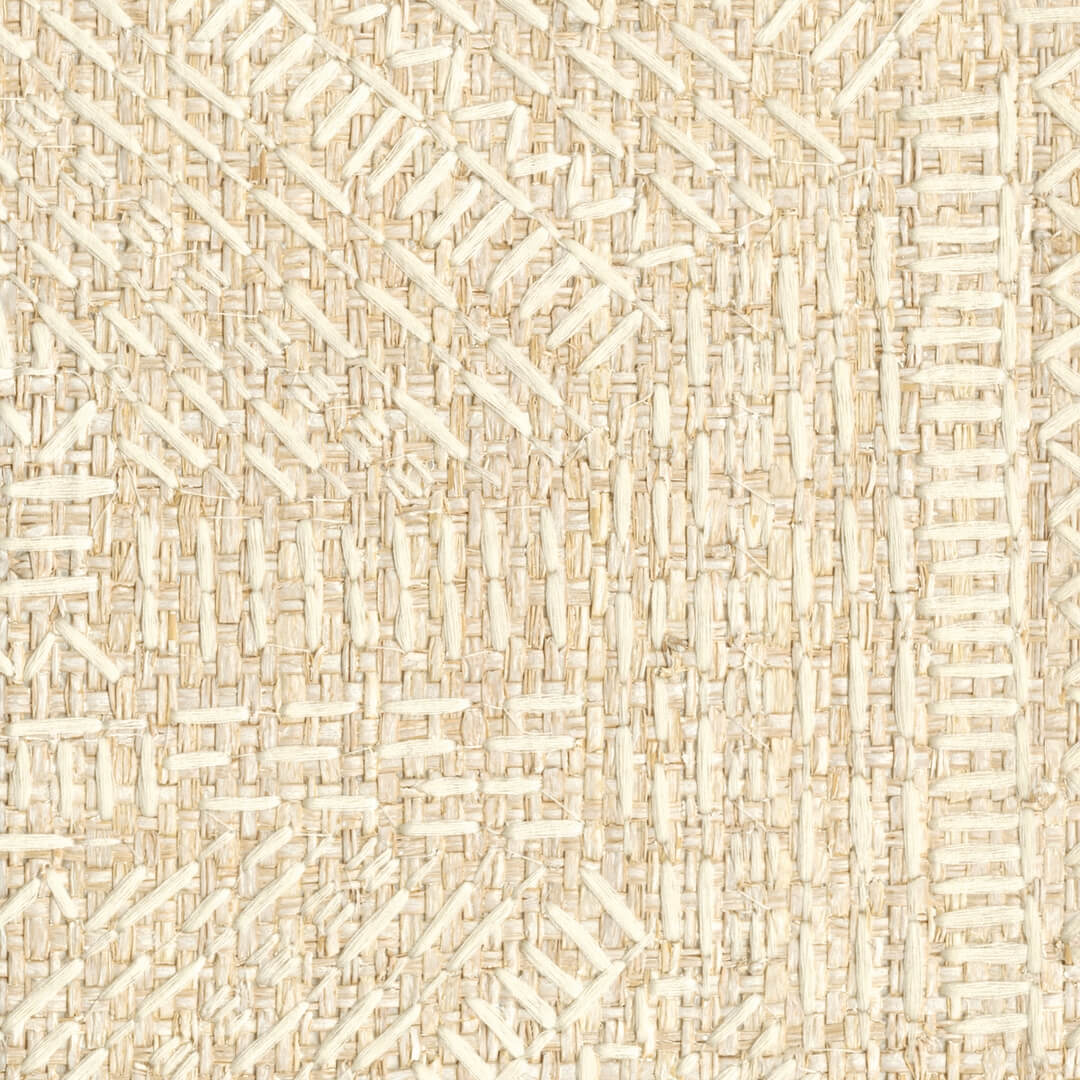 Tapeta geometryczna haftowana Elitis RM 1113 01 Alphabet Origine