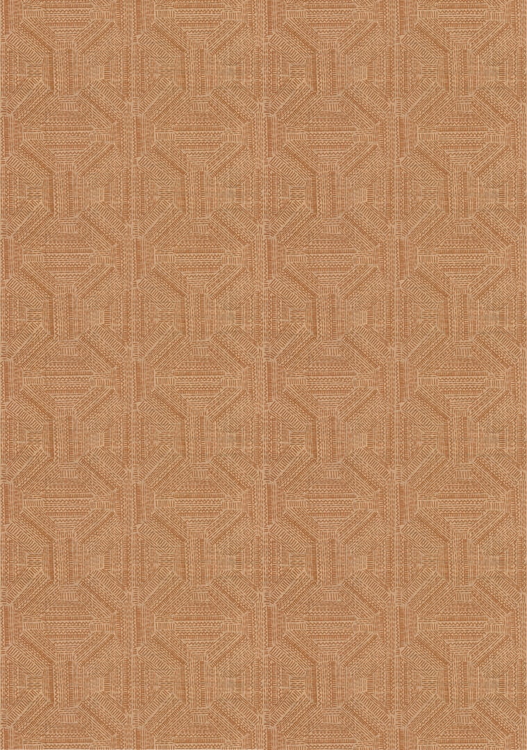 Tapeta geometryczna haftowana Elitis RM 1113 35 Alphabet Origine