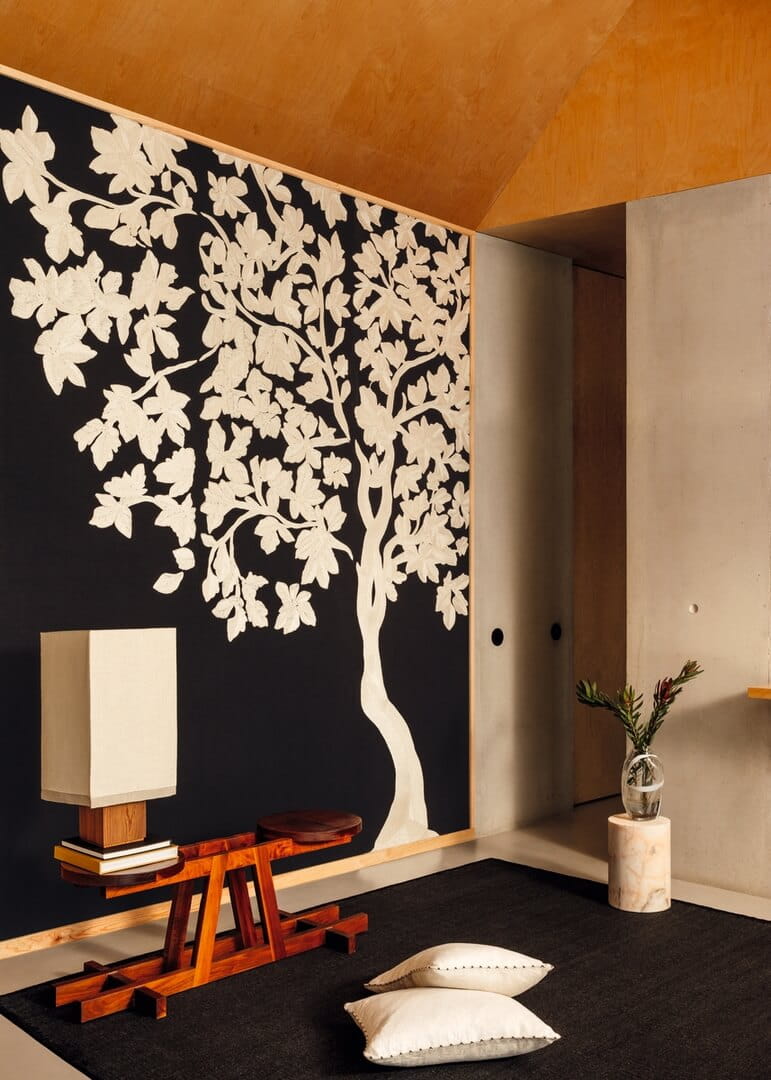 Mural tekstylny haftowany Elitis RM 1114 80 Asvata Origine