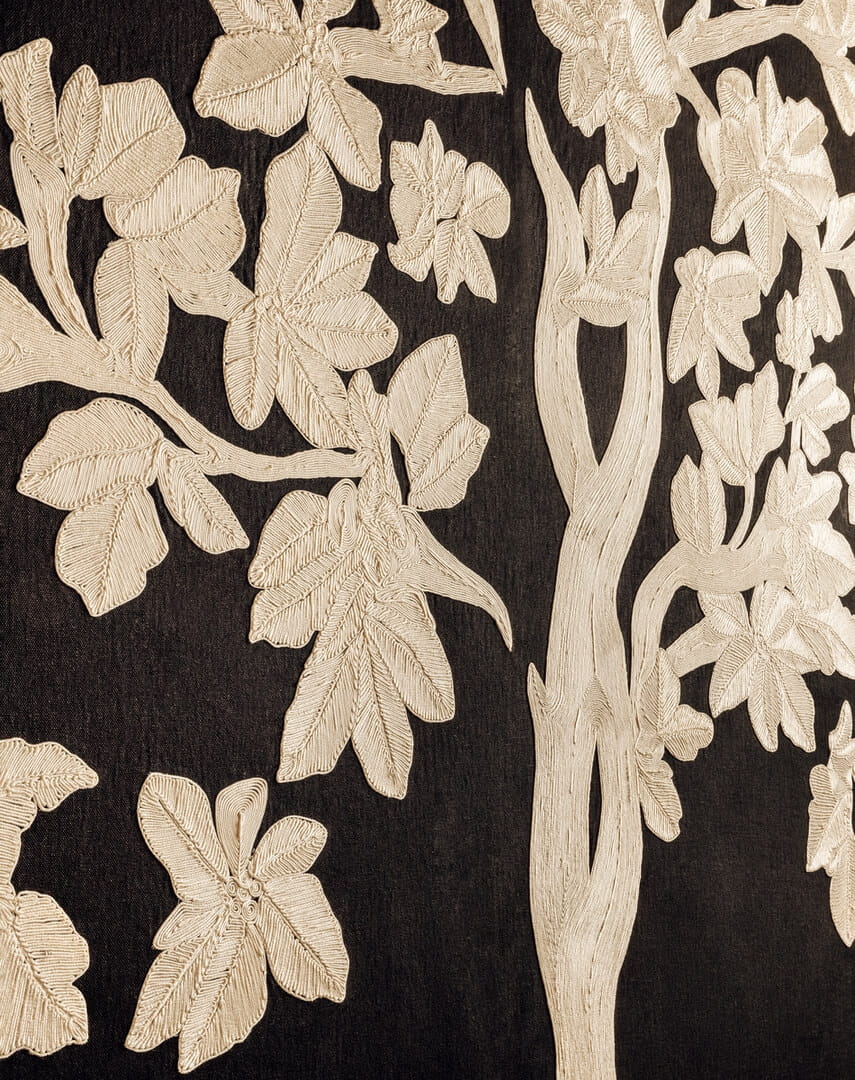 Mural tekstylny haftowany Elitis RM 1114 80 Asvata Origine