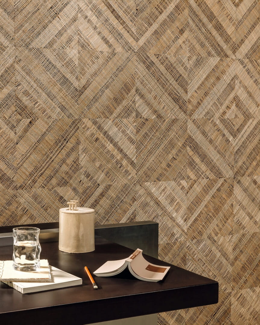 Tapeta naturalna geometryczna Elitis RM 1115 80 Trenza Origine