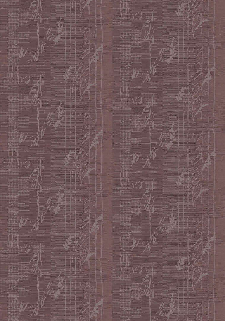 Tapeta tekstylna z roślinnym wzorem Elitis RM 1084 54 Shinrin Velatura