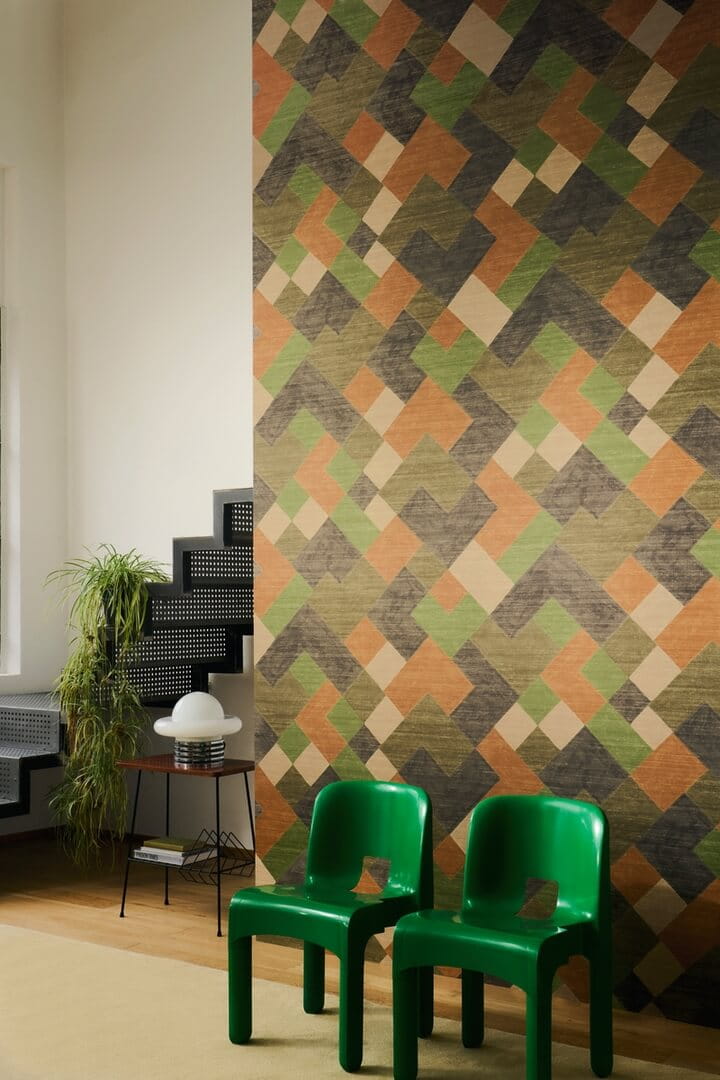 Tapeta geometryczna Elitis VP 1035 65 Twill Elixir de Soies