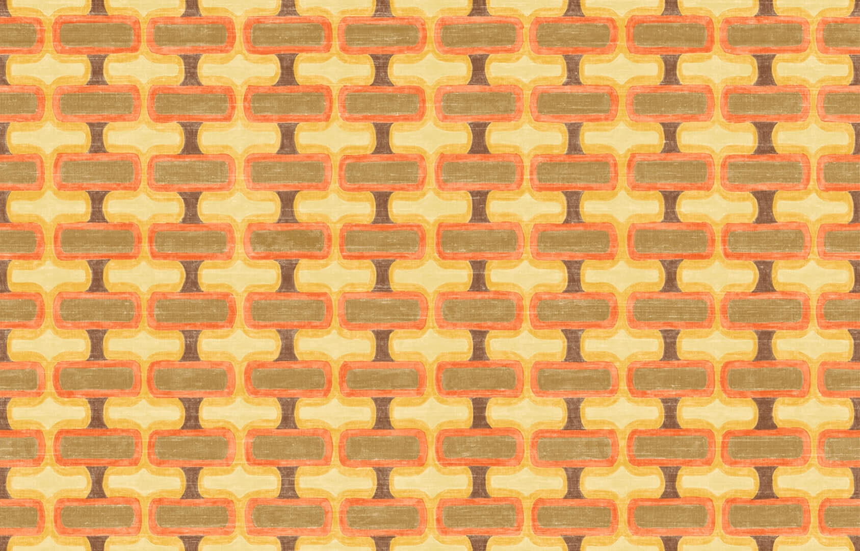 Tapeta geometryczna Elitis VP 1037 23 Rythme Elixir de Soies