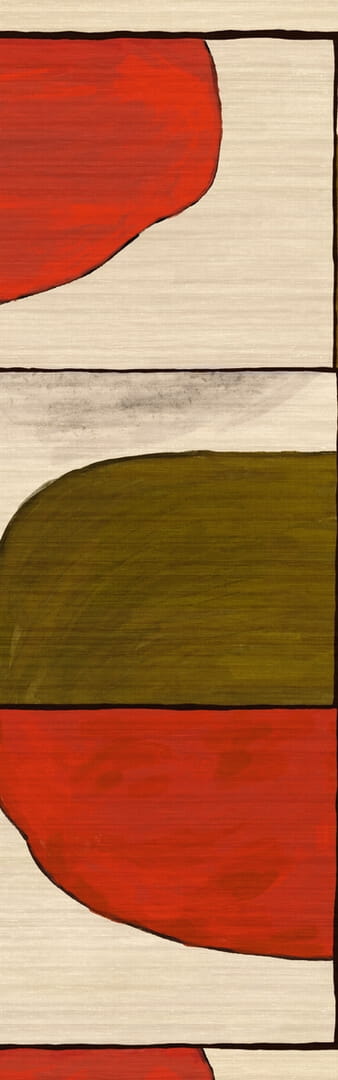 Mural geometryczny Elitis VP 1040 01 Liberté Chromatique Elixir de Soies