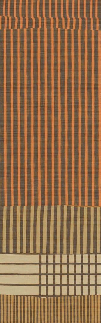 Mural geometryczny Elitis VP 1041 01 Lignes Telluriques Elixir de Soies