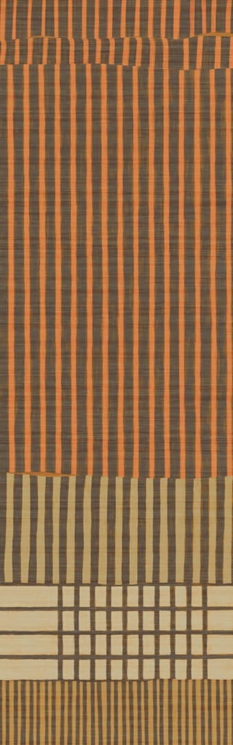 Mural geometryczny Elitis VP 1041 01 Lignes Telluriques Elixir de Soies