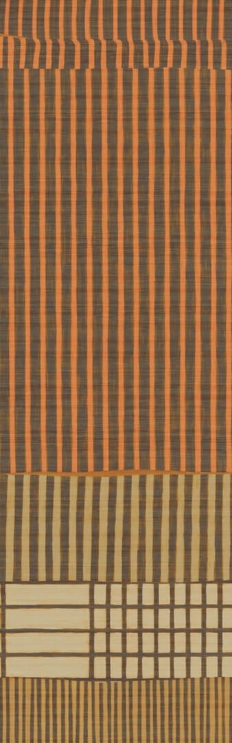 Mural geometryczny Elitis VP 1041 01 Lignes Telluriques Elixir de Soies
