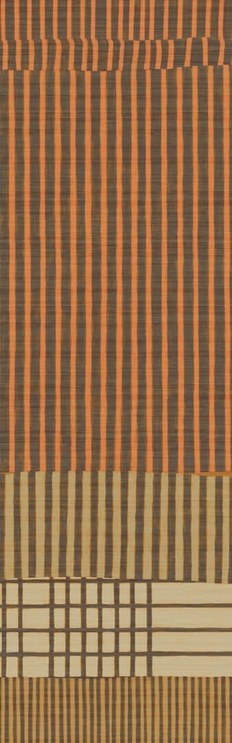 Mural geometryczny Elitis VP 1041 01 Lignes Telluriques Elixir de Soies