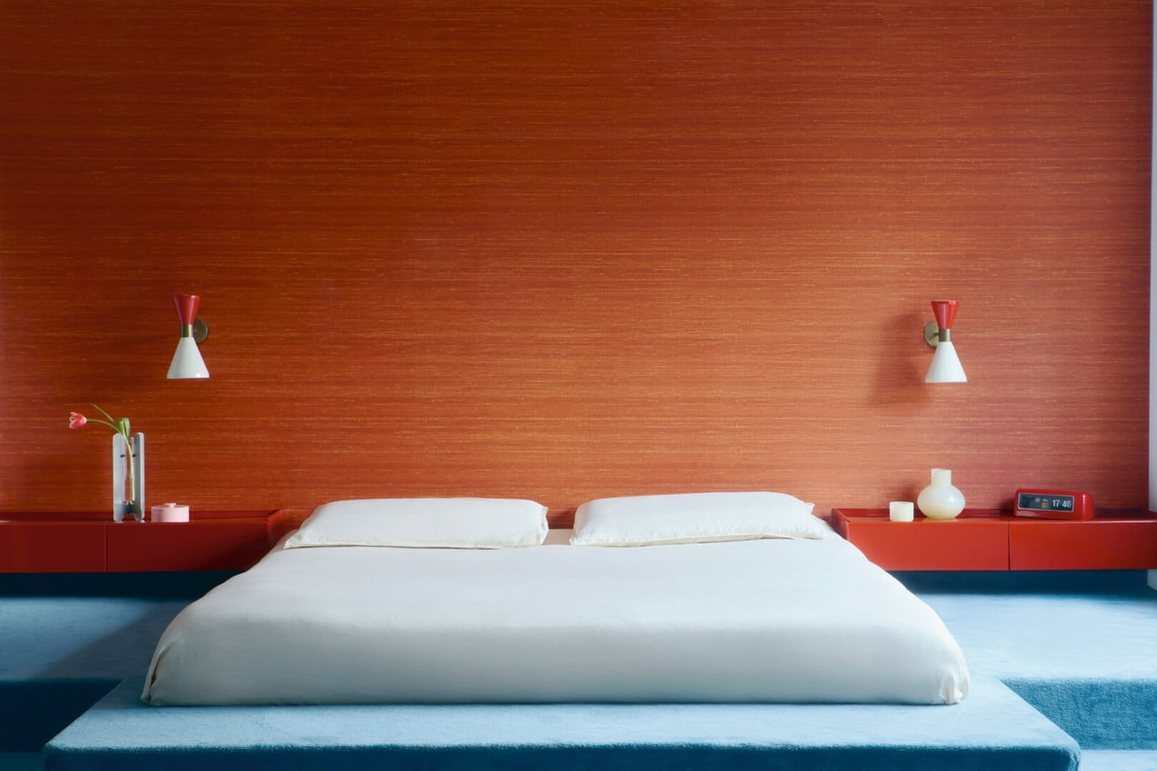 Tapeta imitująca jedwabne płótno Elitis VP 928 32 Kosa Silk Elixir de Soies