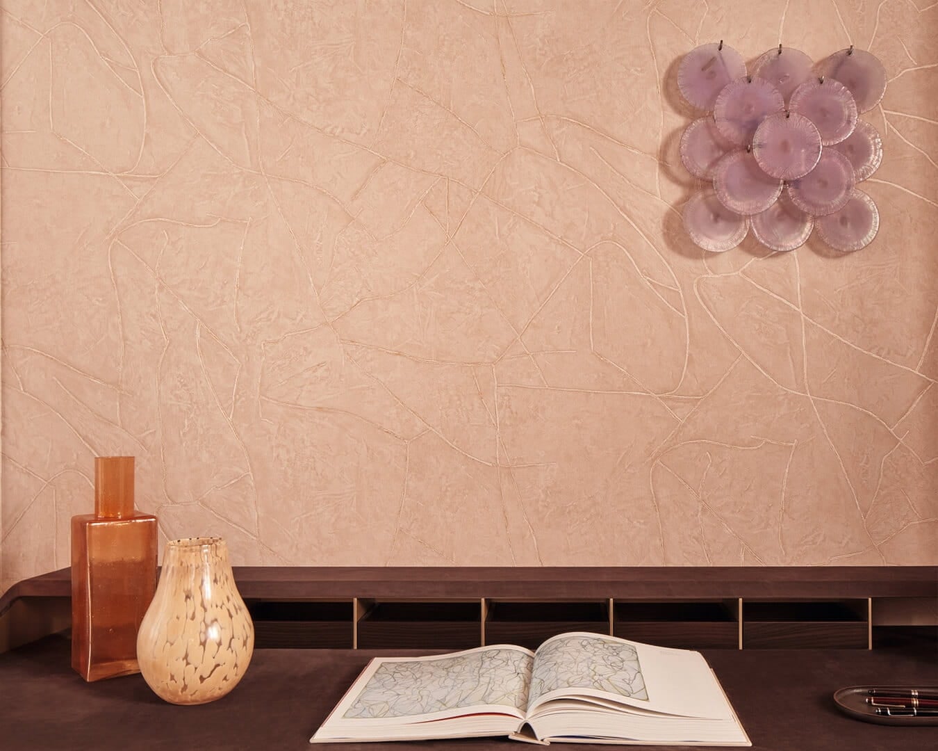 Tapeta winylowa minimalistyczna Elitis VP 1004 11 Kintsugi