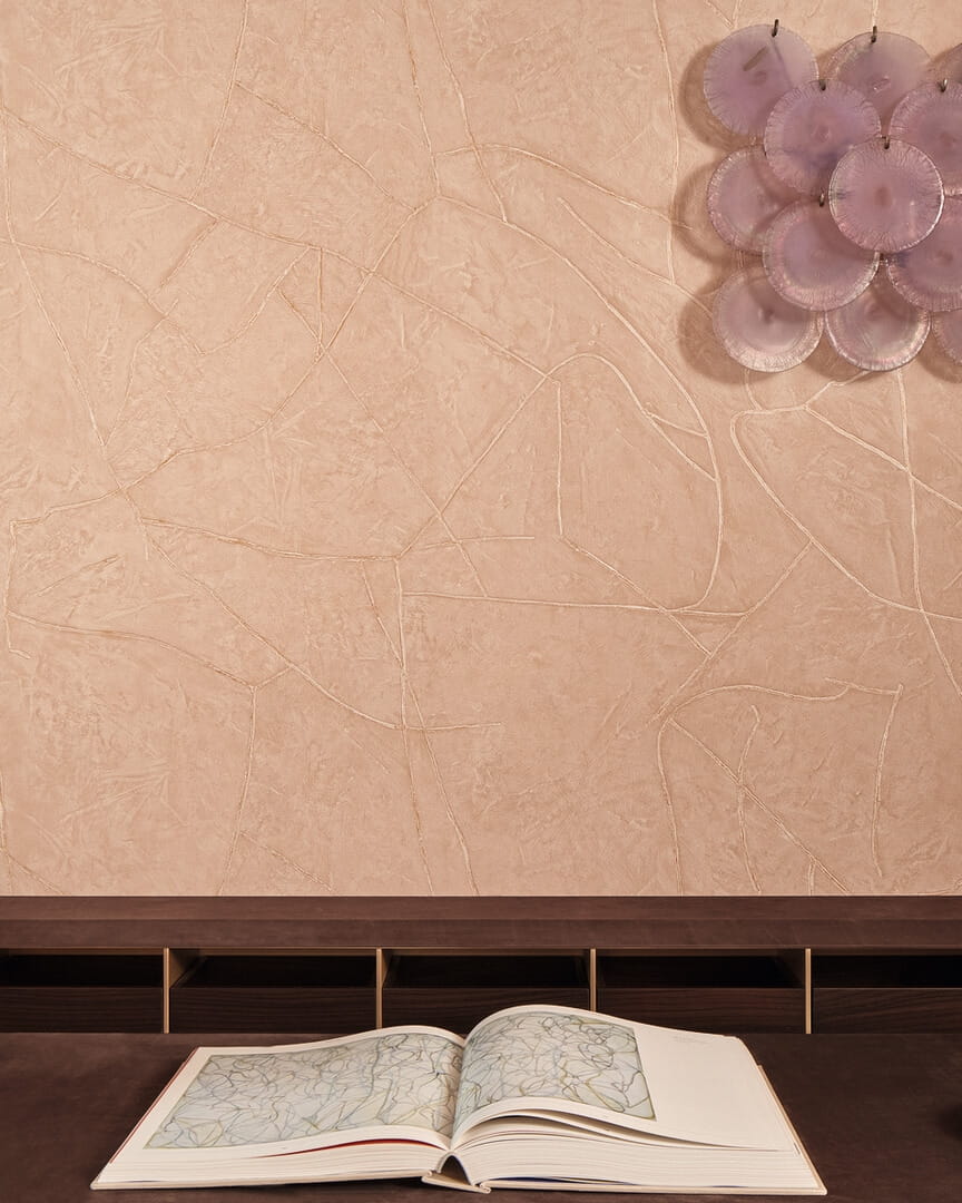 Tapeta winylowa minimalistyczna Elitis VP 1004 11 Kintsugi