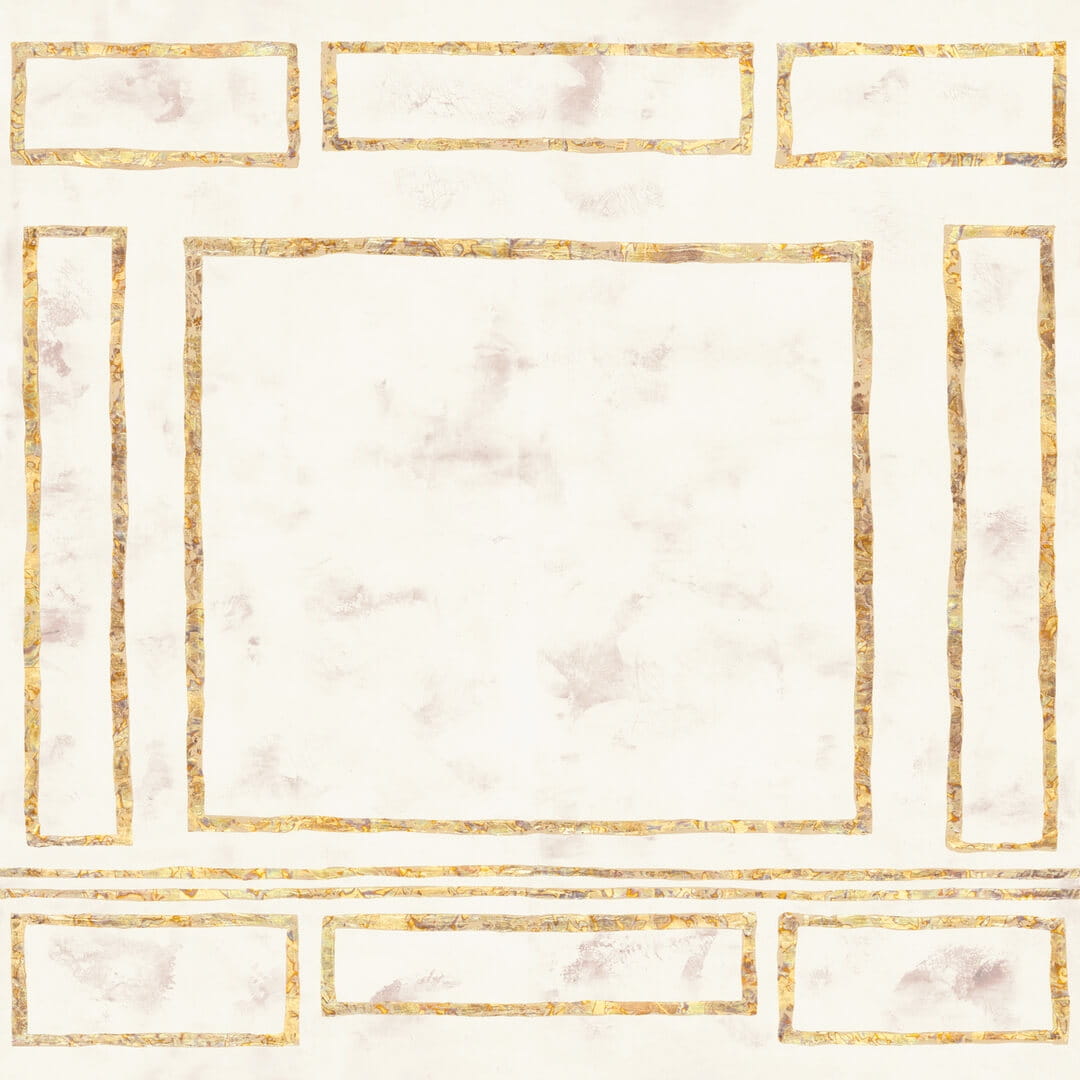 Mural geometryczny Elitis VP 1007 01 Les Marques de L'Empire Kintsugi