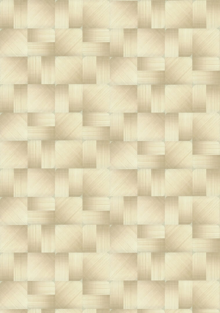 Tapeta geometryczna z włókien abaki Elitis RM 1072 01 Circé Maestria