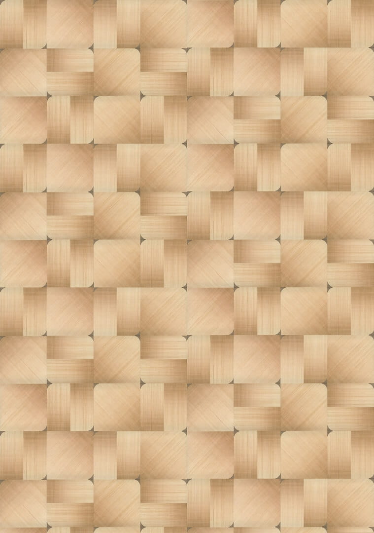 Tapeta geometryczna z włókien abaki Elitis RM 1072 10 Circé Maestria