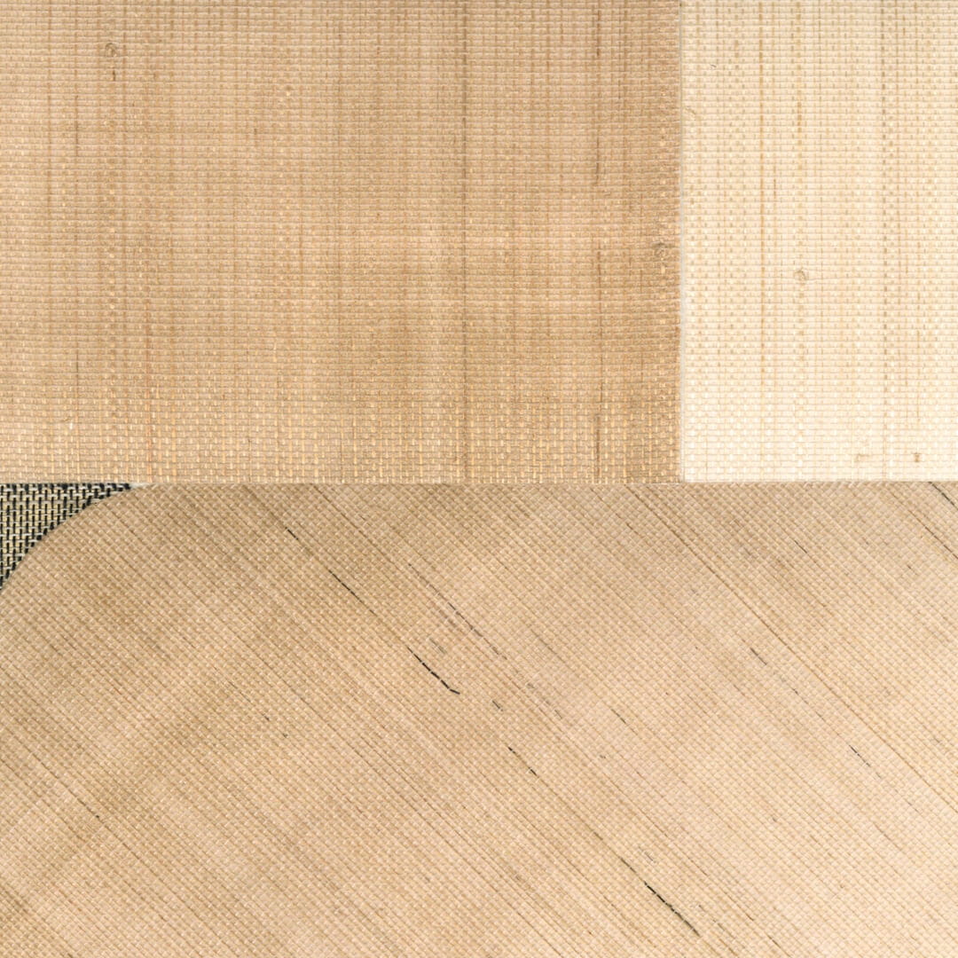 Tapeta geometryczna z włókien abaki Elitis RM 1072 10 Circé Maestria