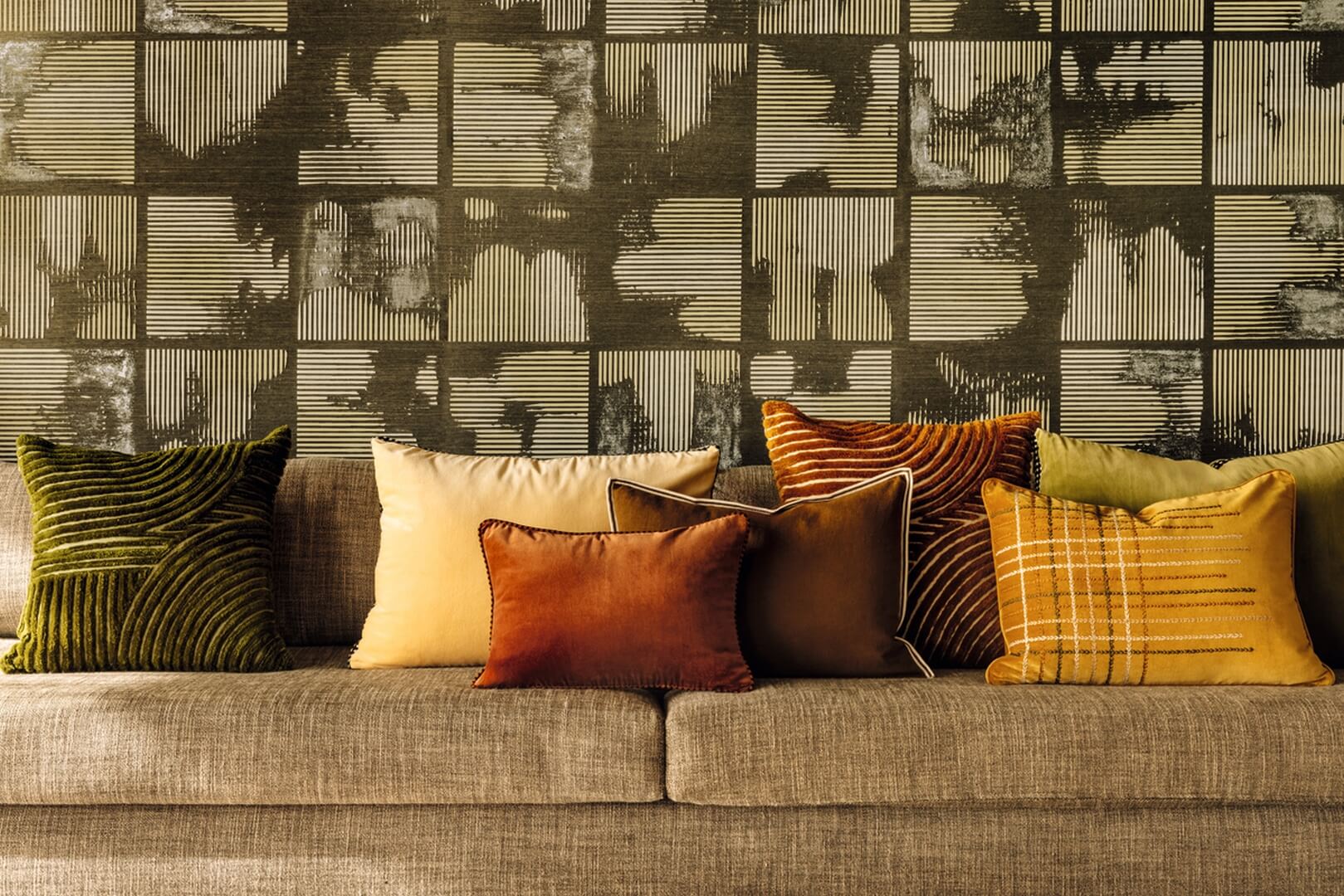 Tapeta geometryczna Elitis RM 1077 60 Kallisté Maestria