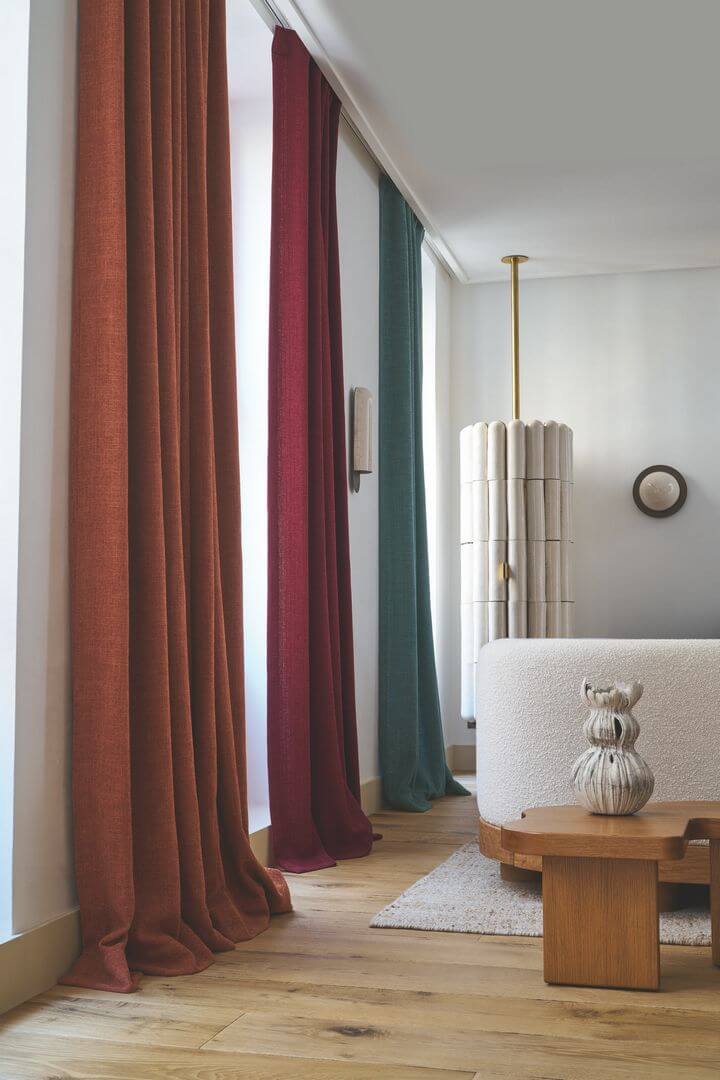 Tkanina dwustronna Casamance 91842261 Firminy - 300 cm szer.