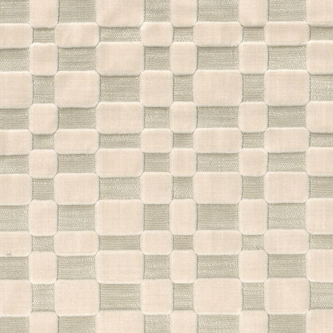 Tkanina geometryczny aksamit Casamance 90890123 Modulor Les Modernes