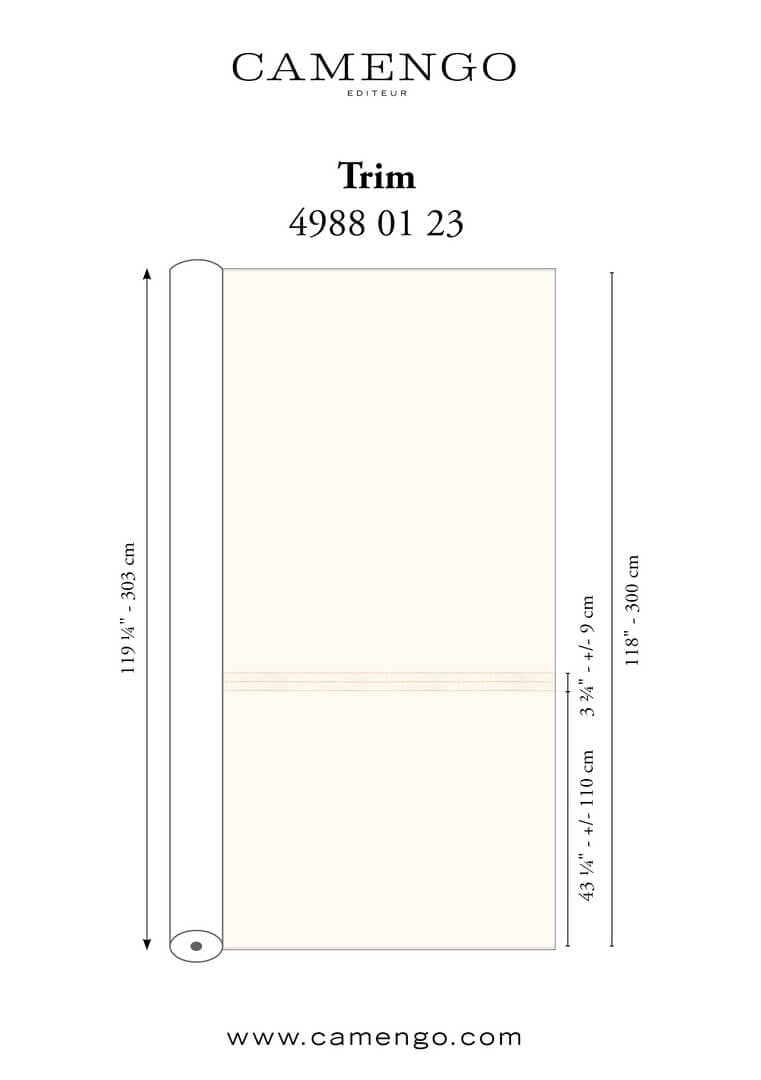 Tkanina Camengo 49880123 Trim Osmoz