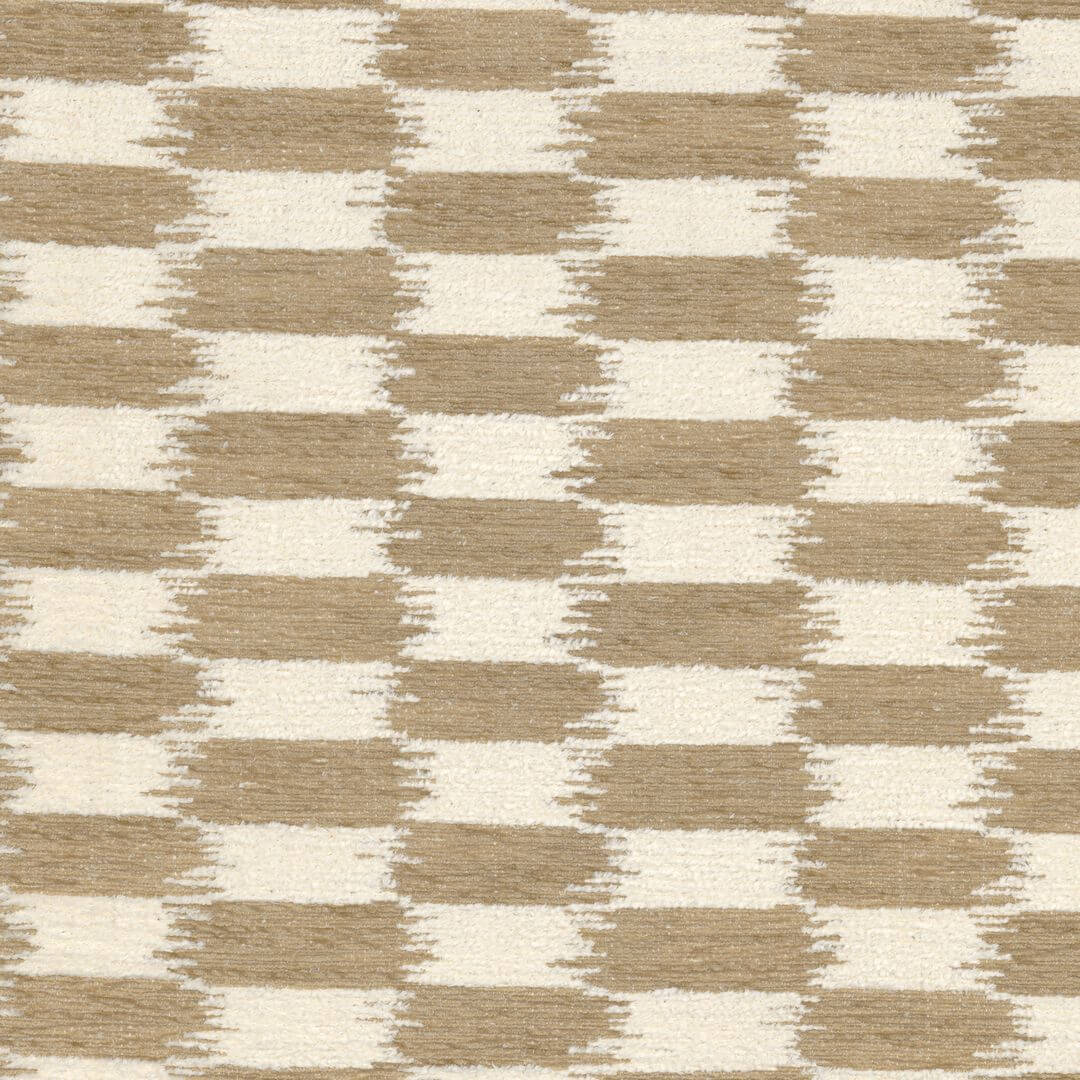 Tkanina szenilowy żakard geometryczny Camengo 46420199 Ardoza Brisbane Textures