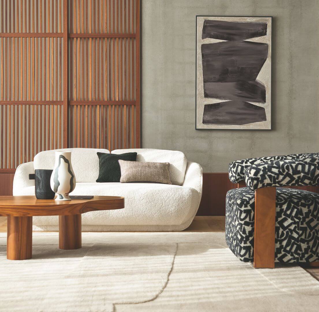 Tkanina żakardowa Camengo 46820138 Litha Brisbane Textures