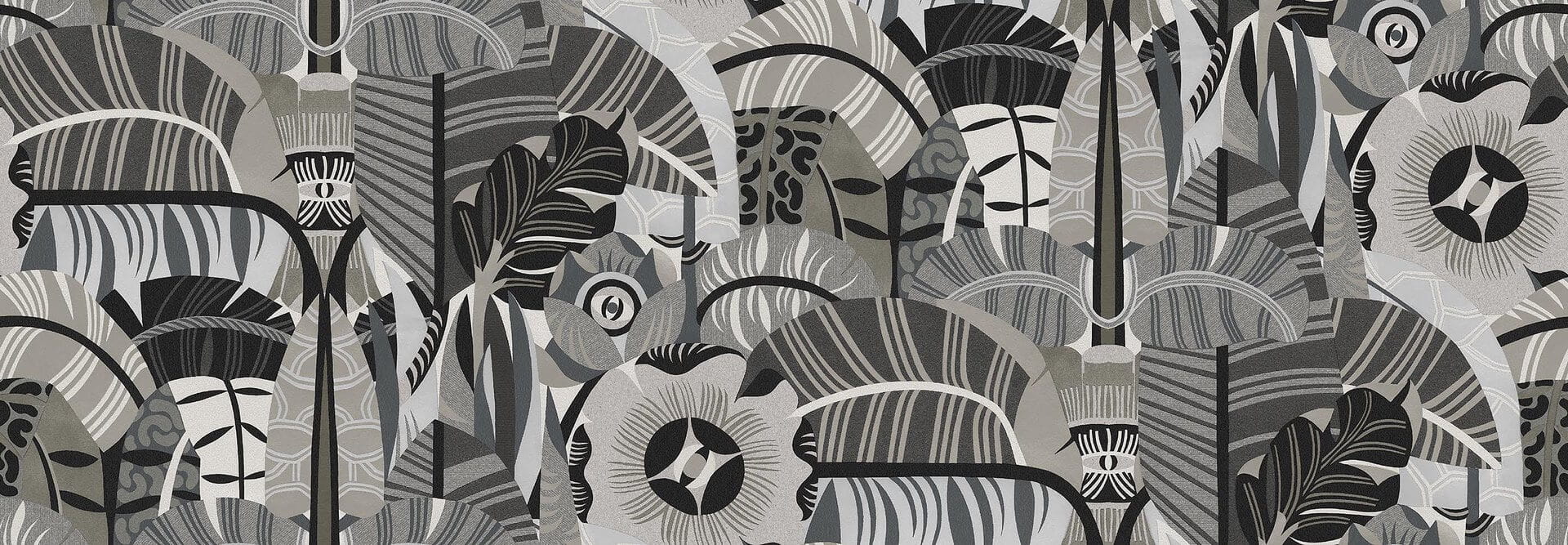 Mural abstrakcyjne safari Boras Tapeter Studio 9837W Hypnotic Safari