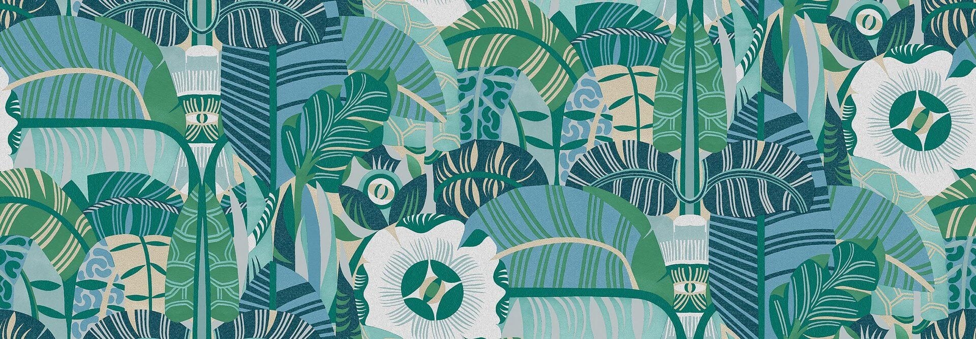 Mural abstrakcyjne safari Boras Tapeter Studio 9838W Hypnotic Safari