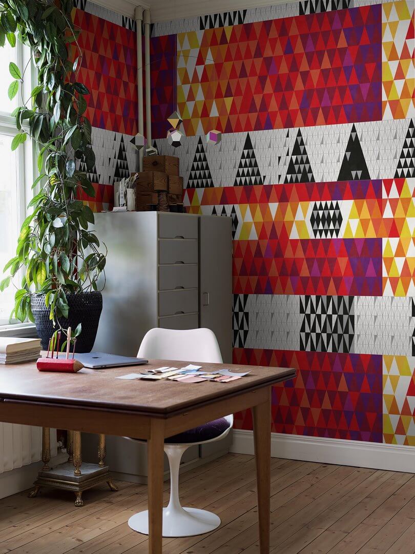 Mural geometryczny Boras Tapeter Studio 9806W Pythagoras
